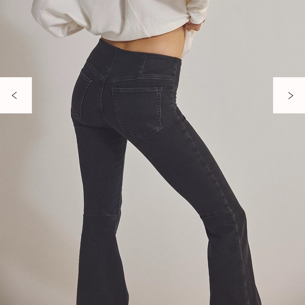 Free People Penny Pull On Jeans - Picture 9 of 12